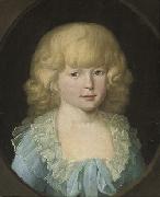 TISCHBEIN, Johann Heinrich Wilhelm Portrait of a young boy oil painting artist